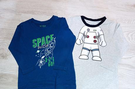 Top stav 2 x tričko zn. tchibo, vel. 98/104, tcm,98