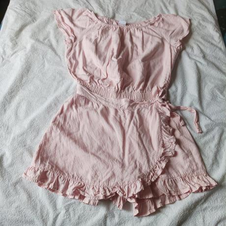 Kraťáskový overal se sukýnkou, lindex,134