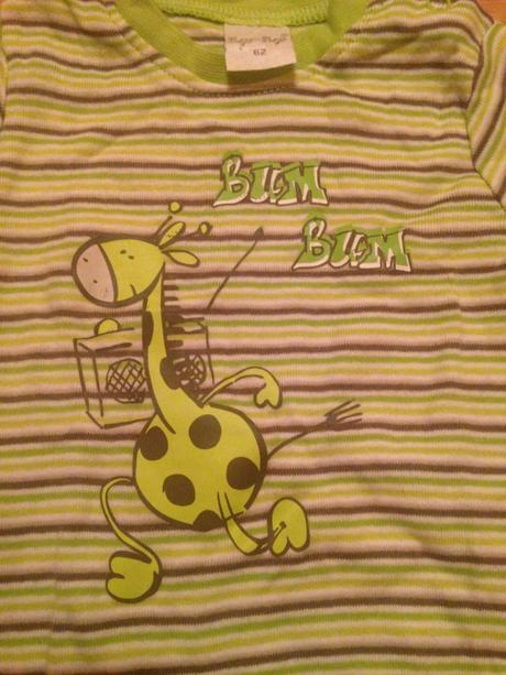 Dětské body žirafa, tup tup,62