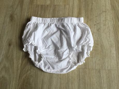 Kalhotky na plenku pod šatičky, h&m,68