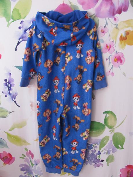 Fleecový overal na spaní paw patrol, 104