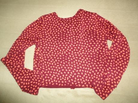 Crop top propínací svetřík 7/8 let, 128