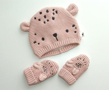 C647 set čepice s rukavicemi vel. 3-9m, f&f,68