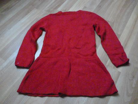 Vánoční třpytivé šaty vel.5-6, 116