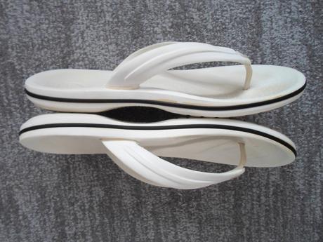 Bílé žabky, crocs,40