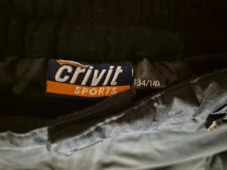 Dívčí bunda+kalhoty na lyže crivit 134/140, crivit,134