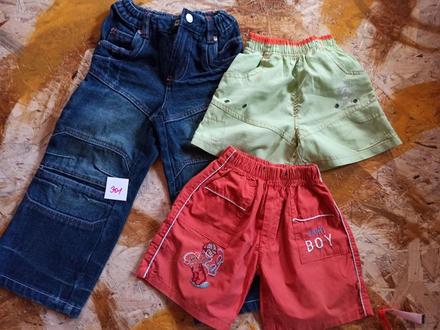 2 x kraťasy a džíny, 92