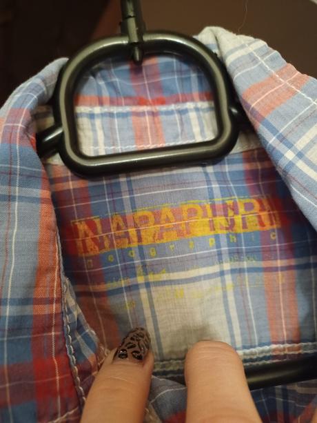 Károvaná košile, kostkovaná košile napapijri 128-1, napapijri,128