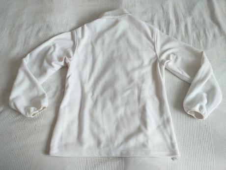 Bílá větrovka/lehká bunda s flískou vel. xl/xxl, xl