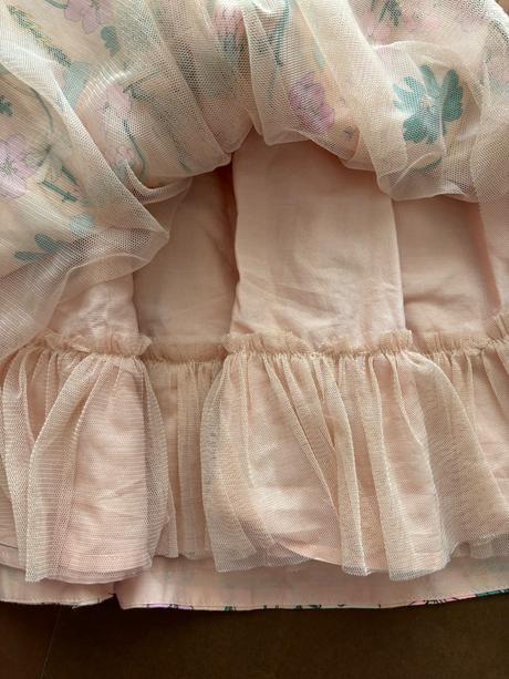 Ob/ šaty meruňkové - v.6/7 let, marks & spencer,122