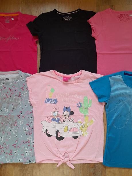 5 x tričko, vel 134/140, disney, pepperts atd, disney,134