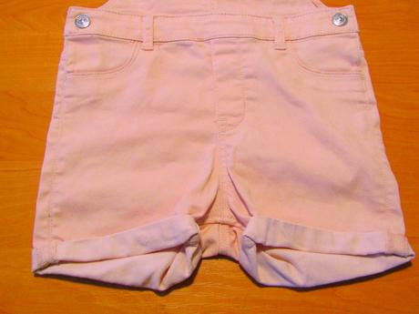 Dívčí laclové šortky vel 98, h&m,98