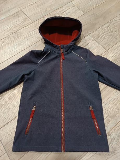 Modrá unisex bunda 128, topolino,128