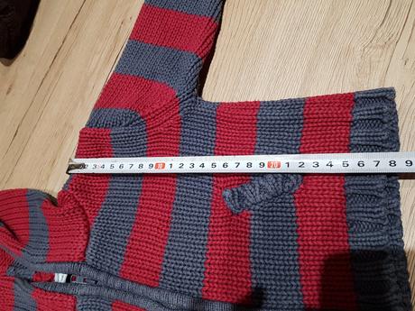 Krásný svetr na zip vel.12-18 měs.značky cherokee, cherokee,86