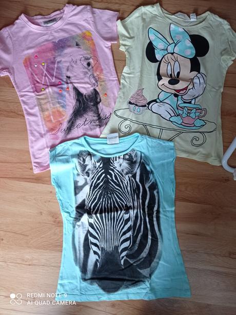 Trička 134/140, 134