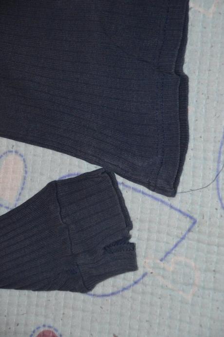 104 110 modré tričko dl. rukáv, nátělník, 110