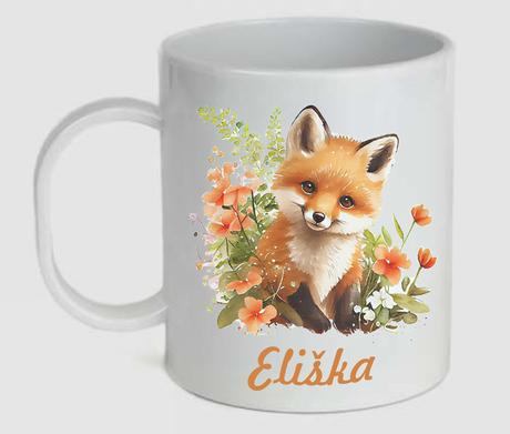 Dětský plastový hrneček obrázek a jméno na přání,