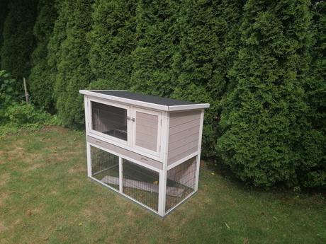 Dřevěná králíkárna stall lucky, výběh 116 65 100, 