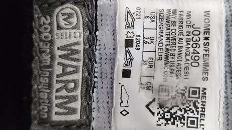 Outdoorové boty merrell thermo akita mid wp, 36
