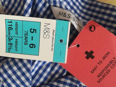 Šaty kostičkované m&s, marks & spencer,116