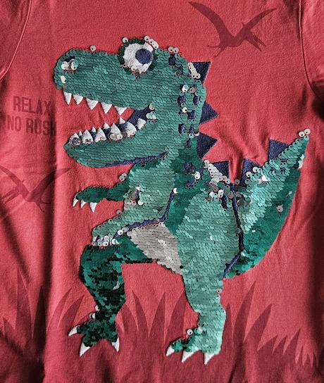 6x chlapecké tričko 110/116/122 ninjago,dinosaurus, 116