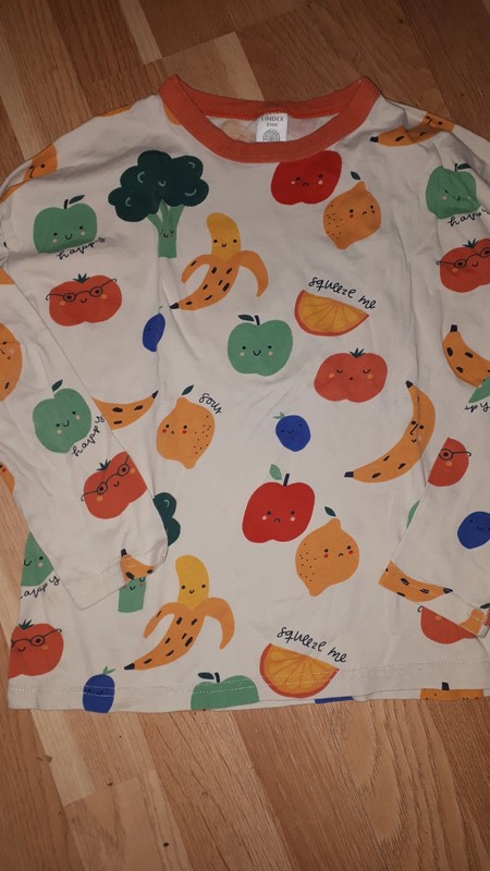 Tričko s ovocem 128 lindex, lindex,128