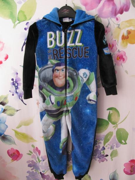 Fleecový spací overal buzz rakeťák toy story, disney,110