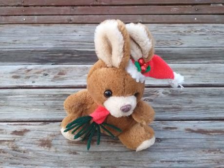 Vánoční králíček - sedící, 