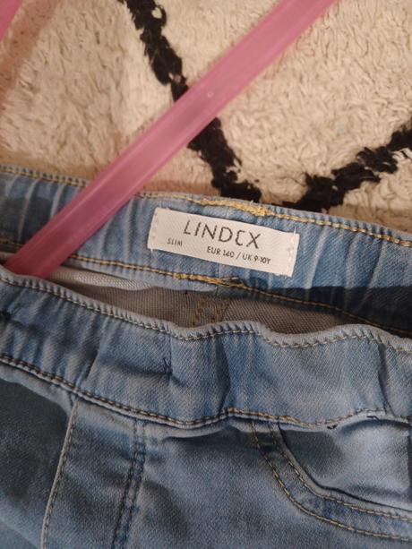 Džíny rifle slimky džegíny lindex 140/146, lindex,140