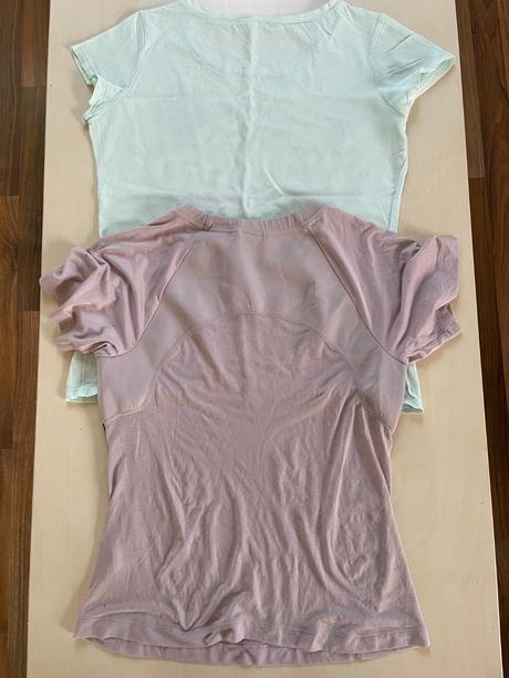 Set trik, nike a bleděmodré, cca s/m, nike,s