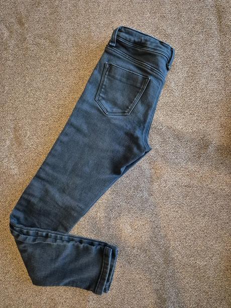 Dívčí zateplené džíny c&a vel. 152, c&a,152