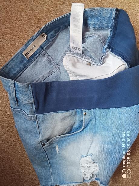 Šortky zn."asos denim" vel."38", denim,38