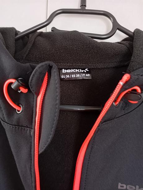 Softshellová dámská bunda - duhový reflex, 36