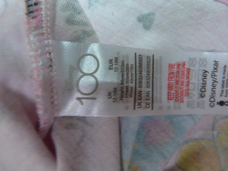 Bavlněné šaty vel. 86, disney,86