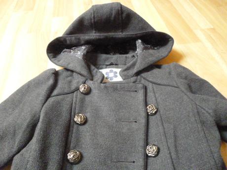 Krásný kabát tu vel. 5-6, tu,116