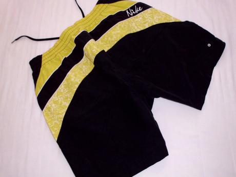 Čierne kraťasy-plavky, nike,l