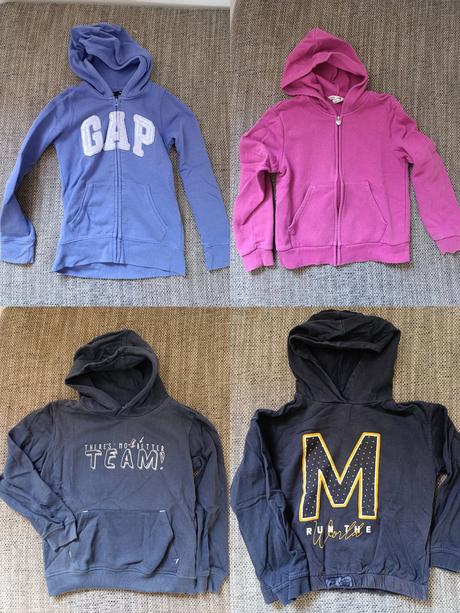 Dívčí mikiny 134-140, h&m,134