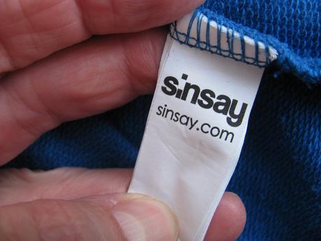 Dětská bavlněná tepláková mikina s kapucí, sinsay,152