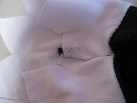 Kostým - šaty na malou pirátku,