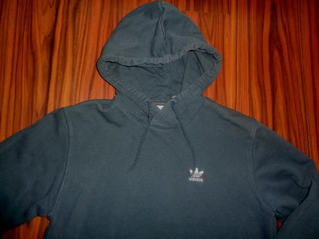 Krásná petrolejově modrá mikina adidas, adidas,m