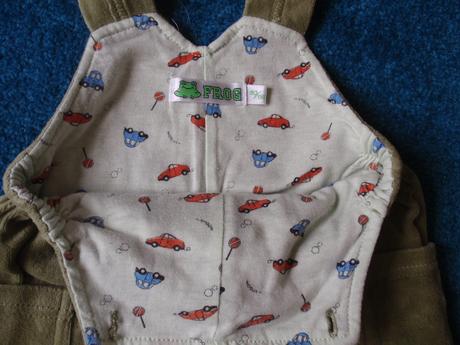 Kalhoty s laclem, frog,80