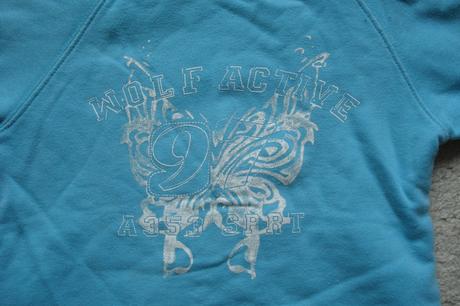 Mikina na lítačku, wolf,104