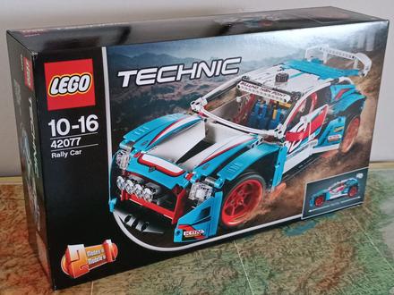 Lego technic 42077 závodní auto, 