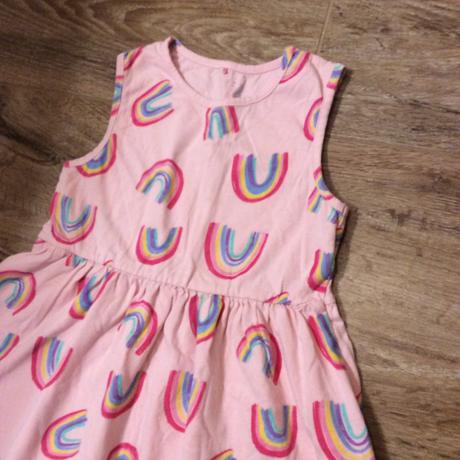 Bavlněné letní šaty s duhou, george,116
