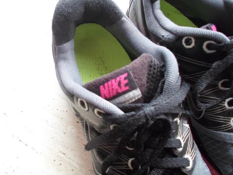 Černé růžové boty tenisky botasky nike, nike,38