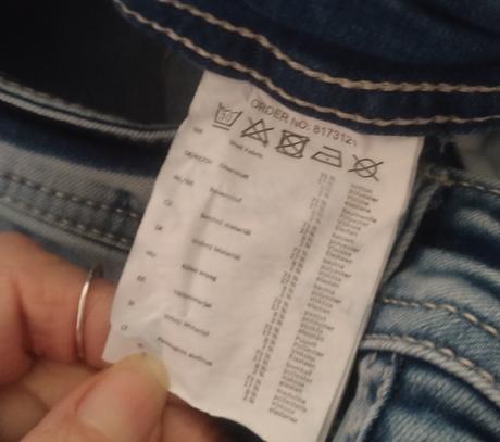 Originální džíny vel.m-l, l