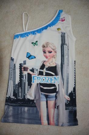 Šatky frozen s elsou, 110