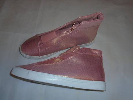 Boty tenisky třpytivé lesklé vel 37/38 24 cm, 37 / 38