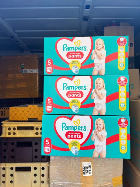 Pampers pants size 5, pampers,9 kg - 20 kg