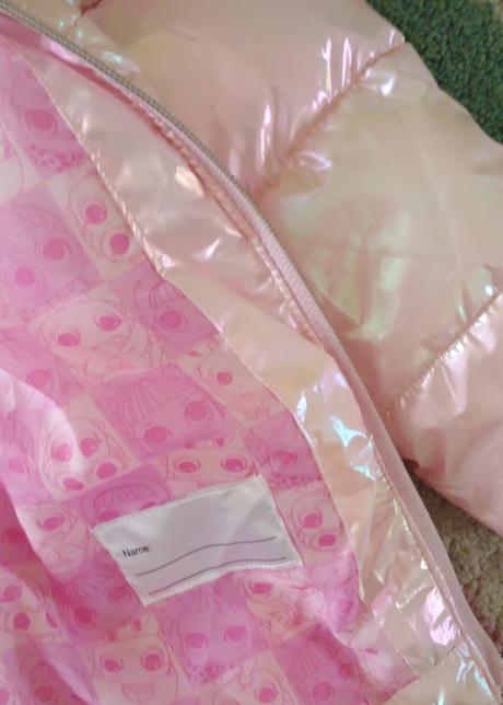 Krásná holografická přechodová bundička lol, 110